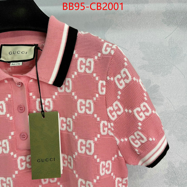 Clothing-Gucci buy top high quality replica ID: CB2001 $: 95USD
