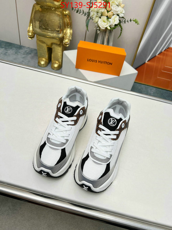 Men Shoes-LV fake high quality ID: SJ5291 $: 139USD