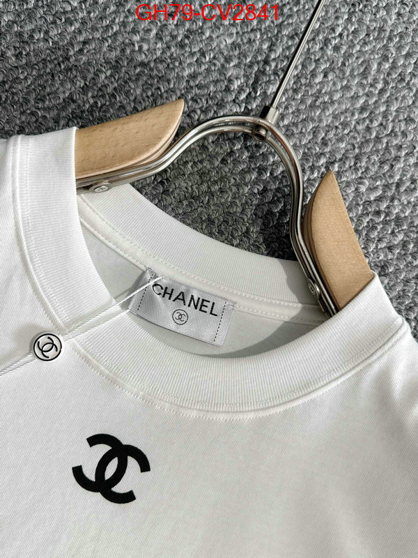 Clothing-Chanel designer wholesale replica ID: CV2841 $: 79USD