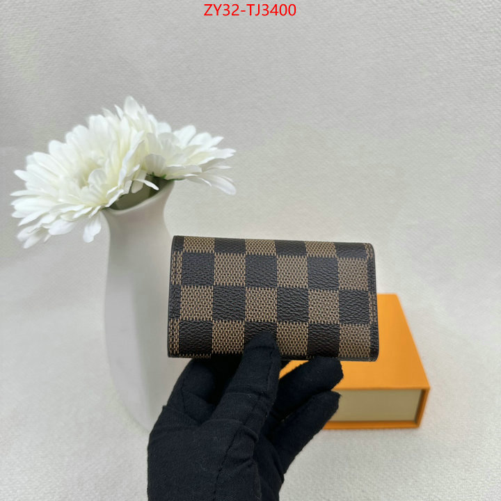 LV Bags(4A)-Wallet what ID: TJ3400 $: 32USD,