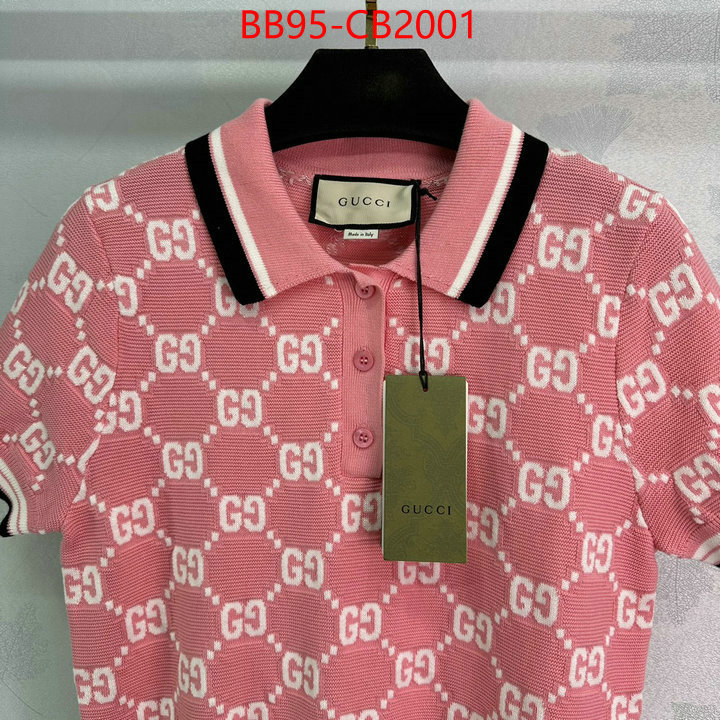 Clothing-Gucci buy top high quality replica ID: CB2001 $: 95USD