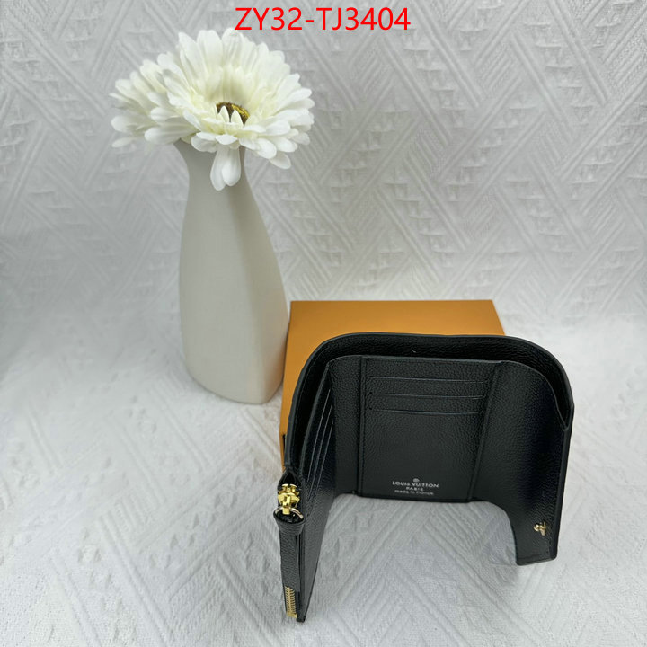 LV Bags(4A)-Wallet fake aaaaa ID: TJ3404 $: 32USD,