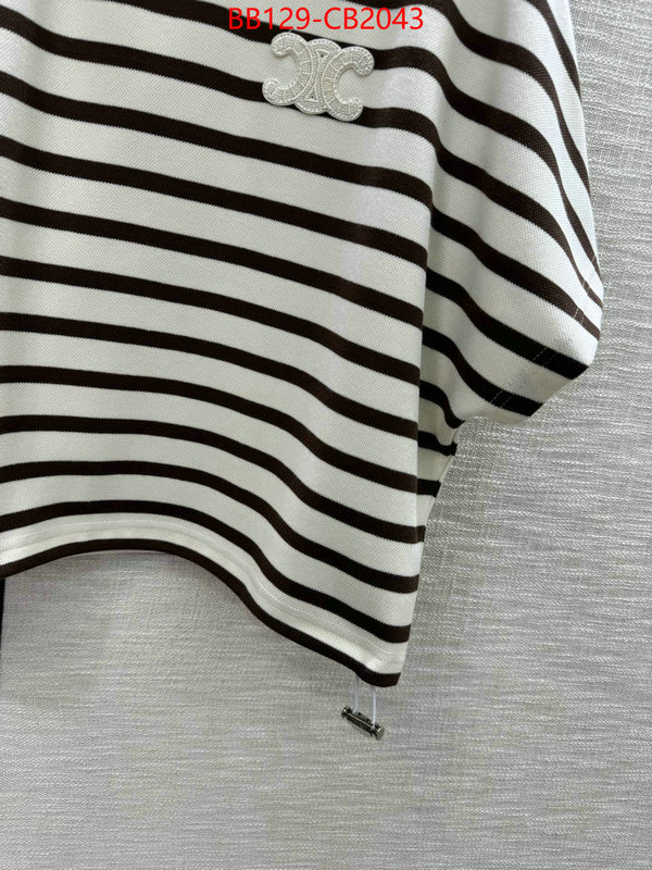 Clothing-Celine best knockoff ID: CB2043 $: 129USD