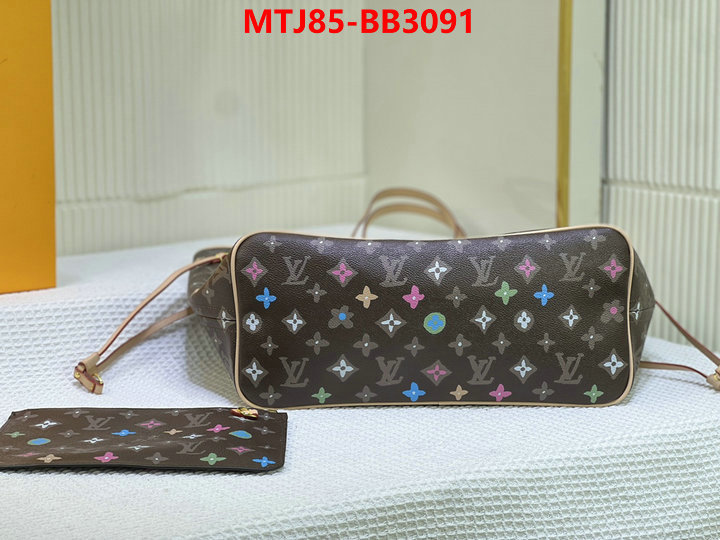 LV Bags(4A)-Neverfull- what is a counter quality ID: BB3091 $: 85USD,