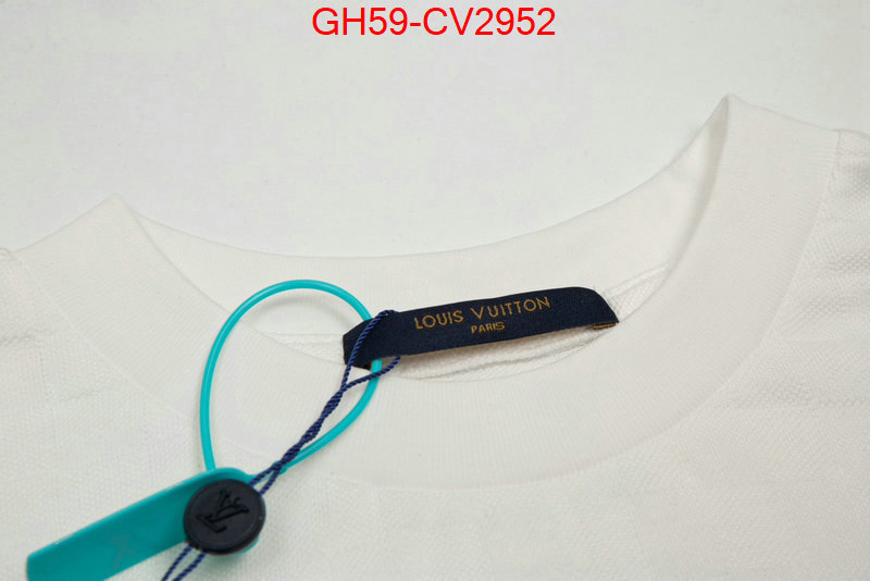 Clothing-LV top brands like ID: CV2952 $: 59USD