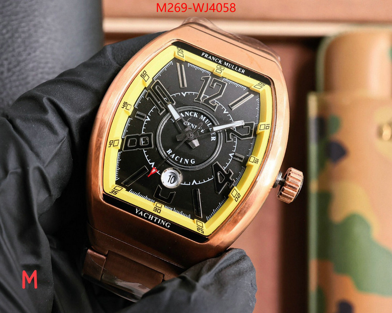 Watch(TOP)-Franck Muller high quality aaaaa replica ID: WJ4058 $: 269USD