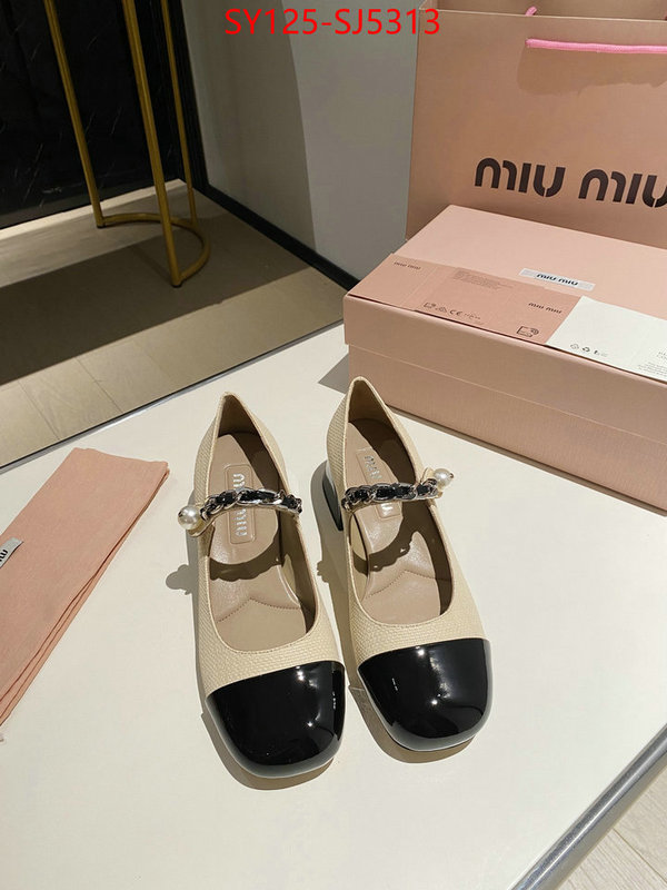 Women Shoes-Miu Miu customize the best replica ID: SJ5313 $: 125USD