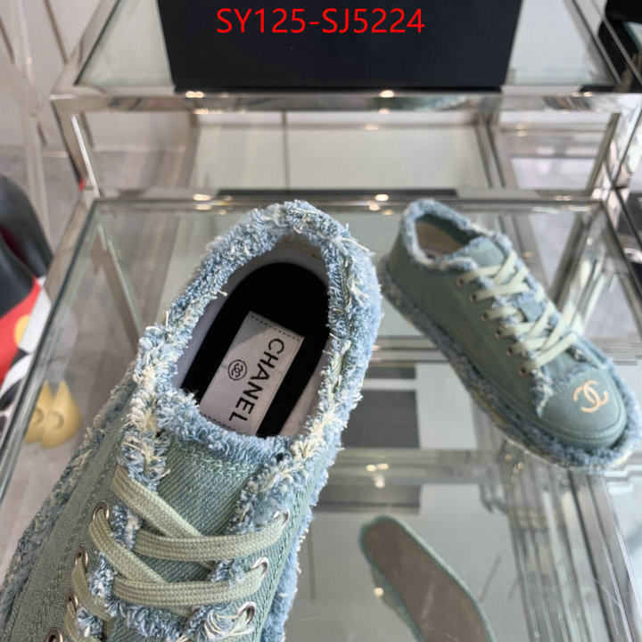 Women Shoes-Chanel best replica 1:1 ID: SJ5224 $: 125USD