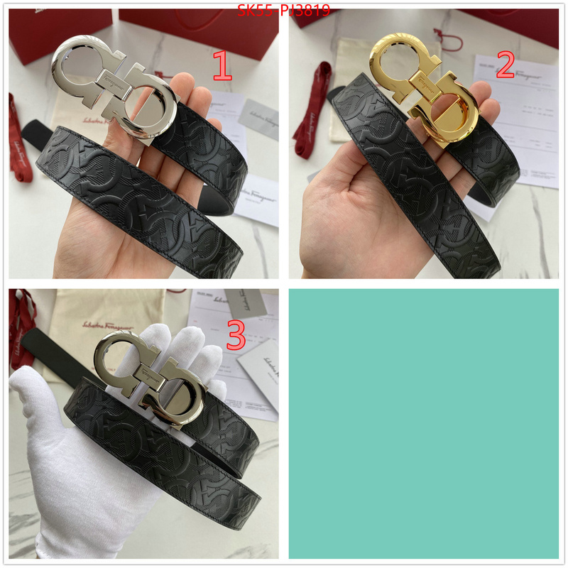 Belts-Ferragamo where can i find ID: PJ3819 $: 55USD