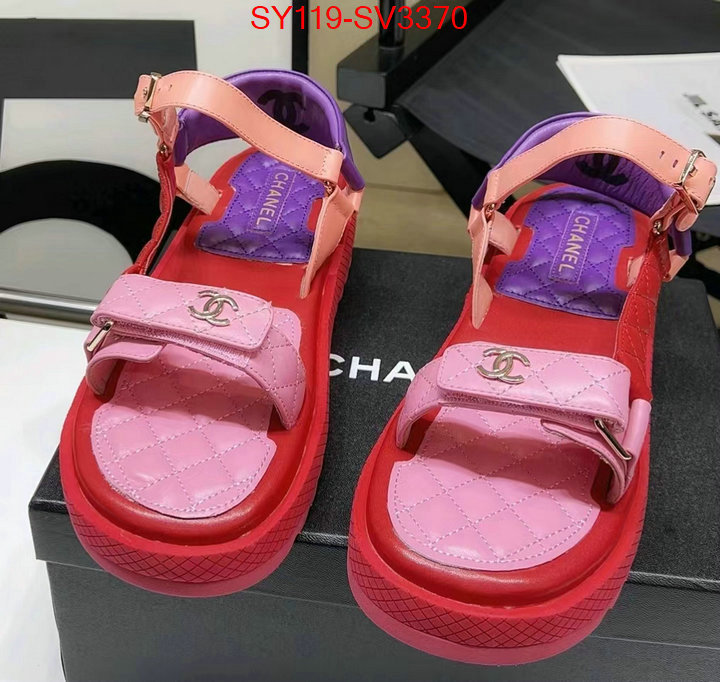 Women Shoes-Chanel high quality 1:1 replica ID: SV3370 $: 119USD