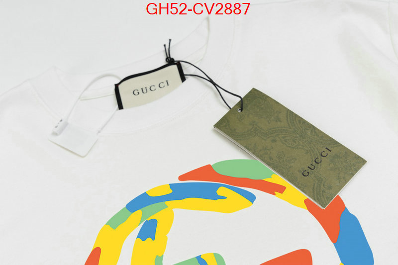 Clothing-Gucci can you buy knockoff ID: CV2887 $: 52USD