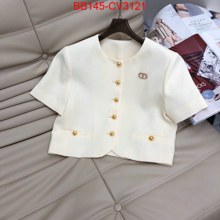 Clothing-Dior luxury cheap replica ID: CV3121 $: 145USD