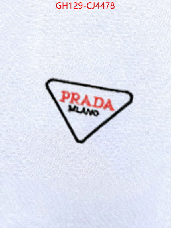 Clothing-Prada buying replica ID: CJ4478 $: 129USD