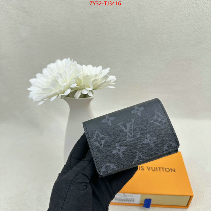 LV Bags(4A)-Wallet website to buy replica ID: TJ3416 $: 32USD,