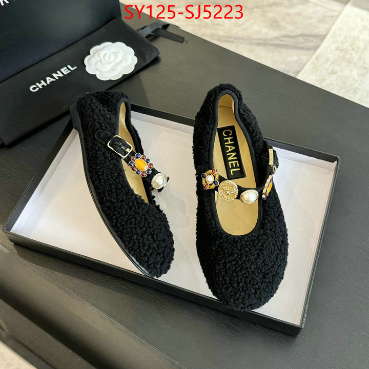 Women Shoes-Chanel where to buy replicas ID: SJ5223 $: 125USD