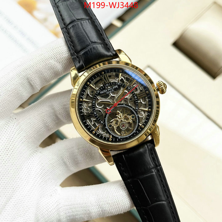 Watch(TOP)-Patek Philippe luxury cheap ID: WJ3448 $: 199USD