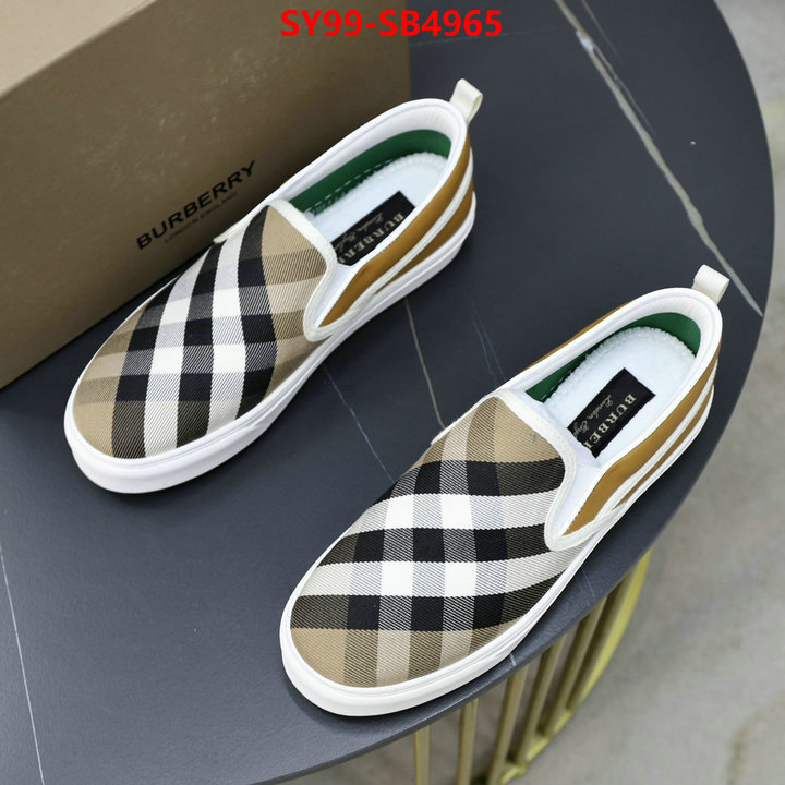 Women Shoes-Burberry customize best quality replica ID: SB4965 $: 99USD