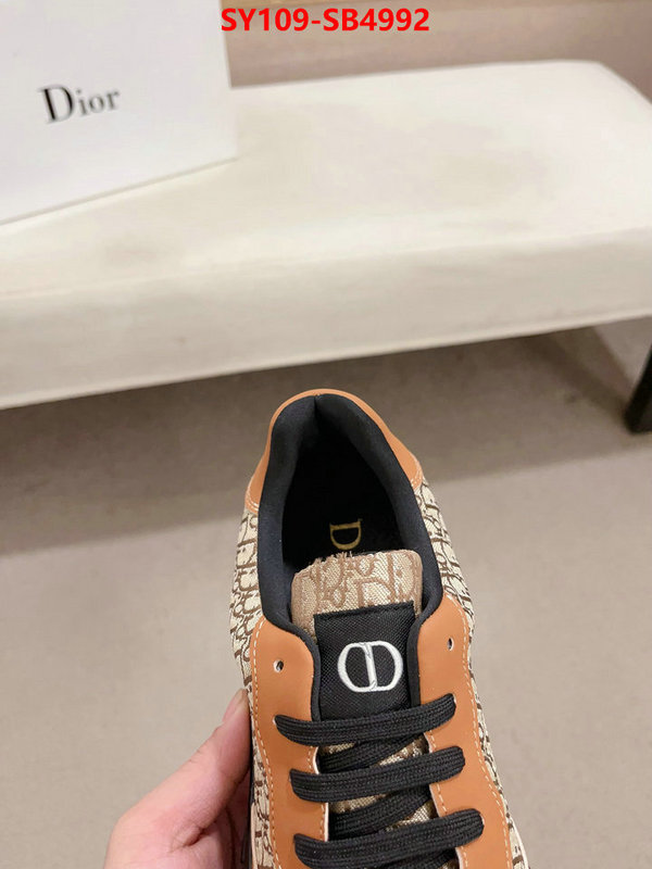 Men shoes-Dior we provide top cheap aaaaa ID: SB4992 $: 109USD