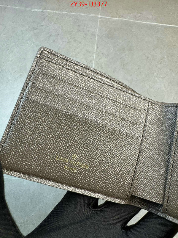 LV Bags(4A)-Wallet high quality aaaaa replica ID: TJ3377 $: 39USD,