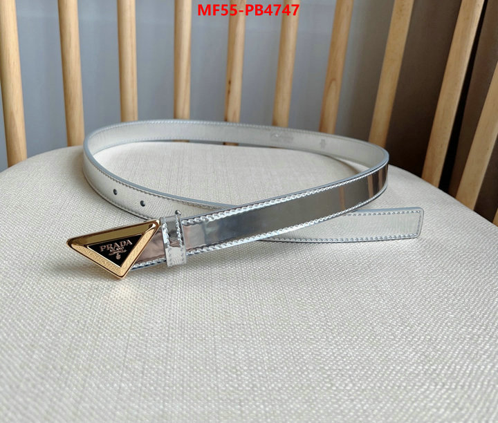 Belts-Prada 7 star quality designer replica ID: PB4747 $: 55USD