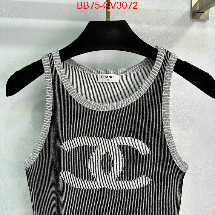 Clothing-Chanel replica ID: CV3072 $: 75USD