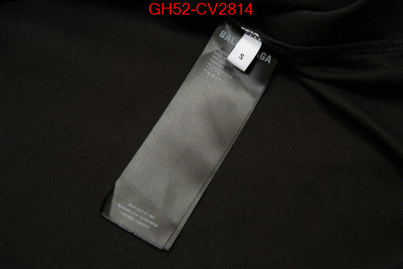 Clothing-Balenciaga wholesale ID: CV2814 $: 52USD