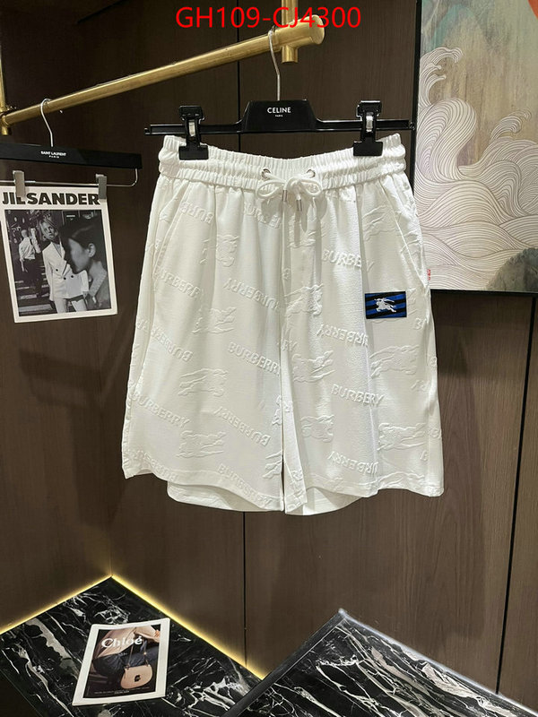 Clothing-Burberry how to buy replica shop ID: CJ4300 $: 109USD