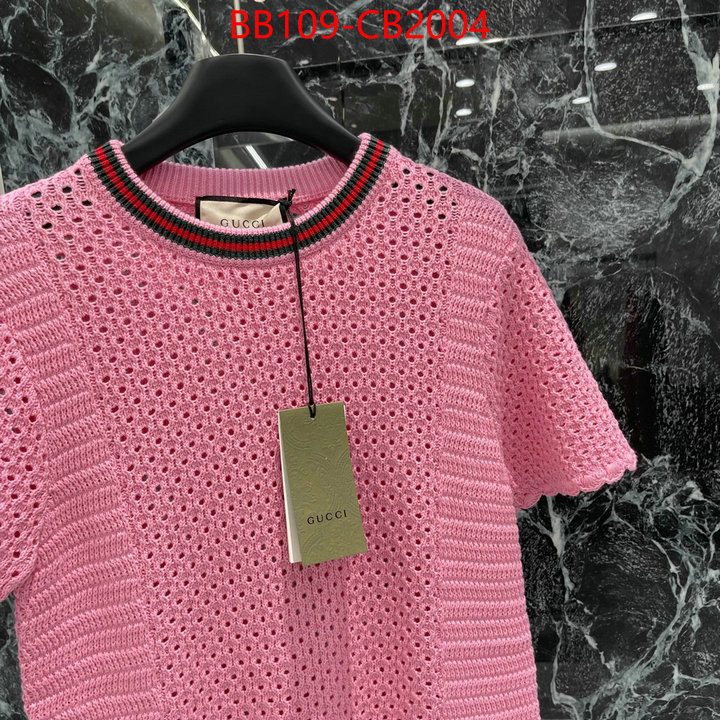 Clothing-Gucci where can i buy ID: CB2004 $: 109USD