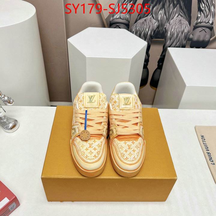 Men Shoes-LV where quality designer replica ID: SJ5305 $: 179USD