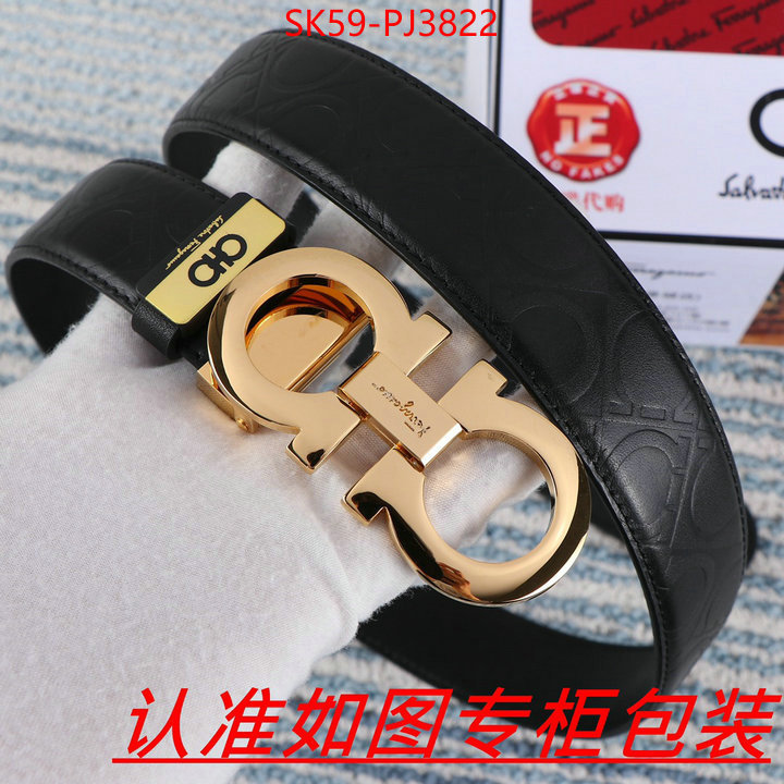 Belts-Ferragamo wholesale designer shop ID: PJ3822 $: 59USD