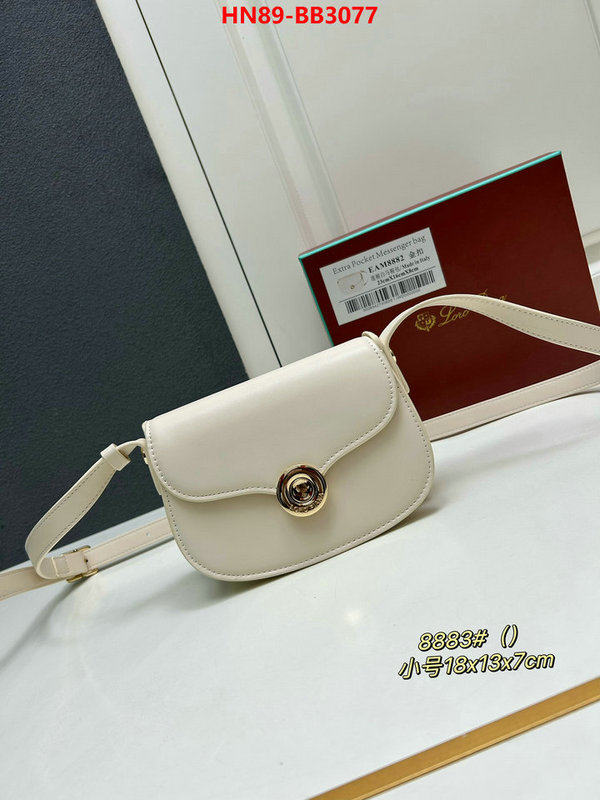 Loro Piana Bags(4A)-Crossbody- where quality designer replica ID: BB3077 $: 89USD,