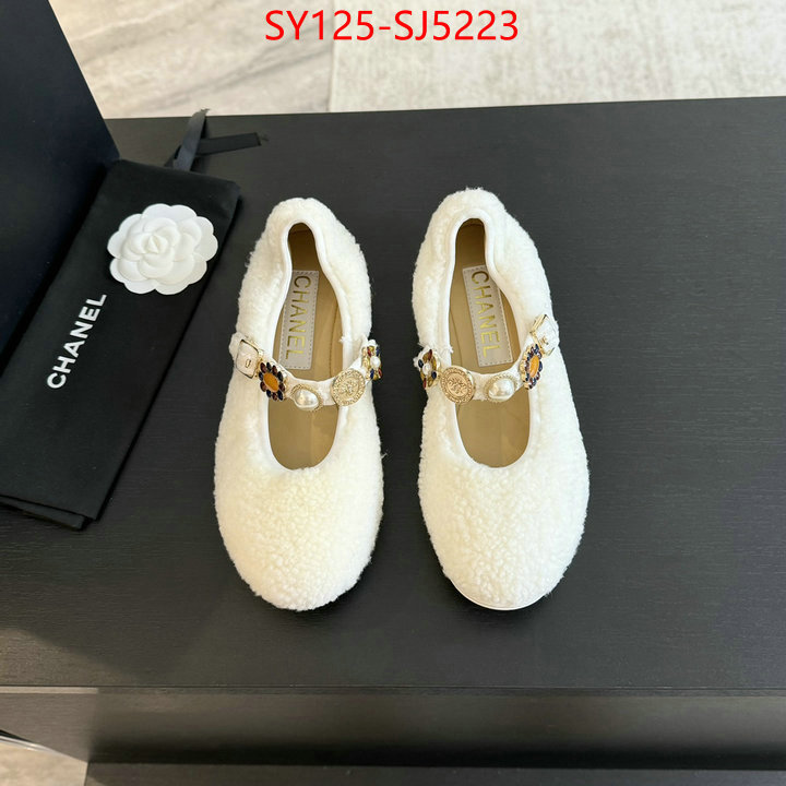 Women Shoes-Chanel where to buy replicas ID: SJ5223 $: 125USD