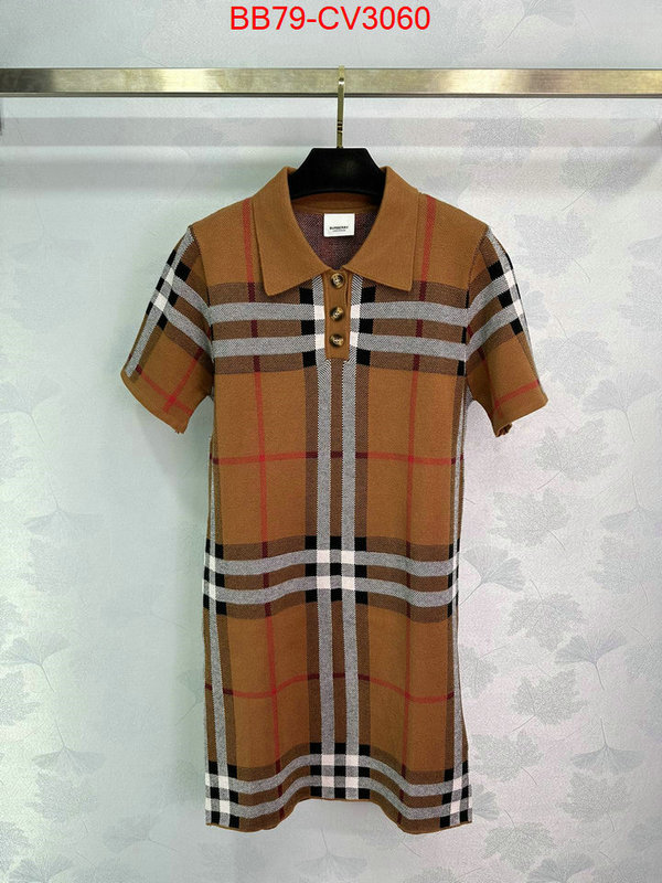 Clothing-Burberry where should i buy to receive ID: CV3060 $: 79USD
