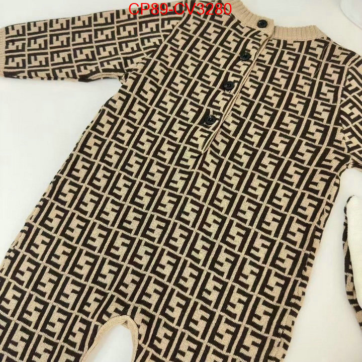 Kids clothing-Fendi outlet 1:1 replica ID: CV3280 $: 89USD