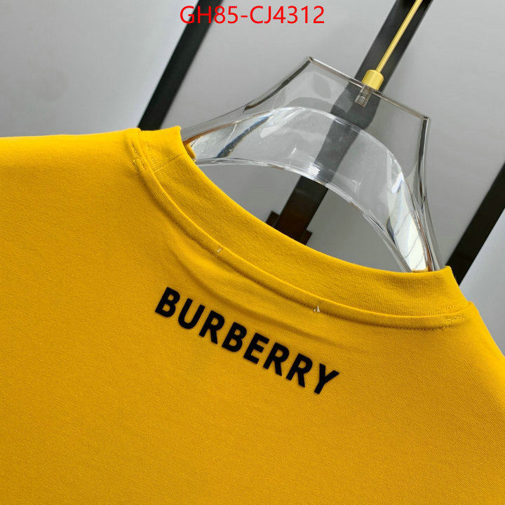 Clothing-Burberry the best quality replica ID: CJ4312 $: 85USD