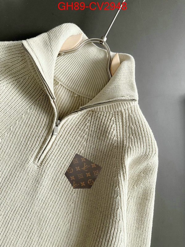 Clothing-LV fake designer ID: CV2948 $: 89USD