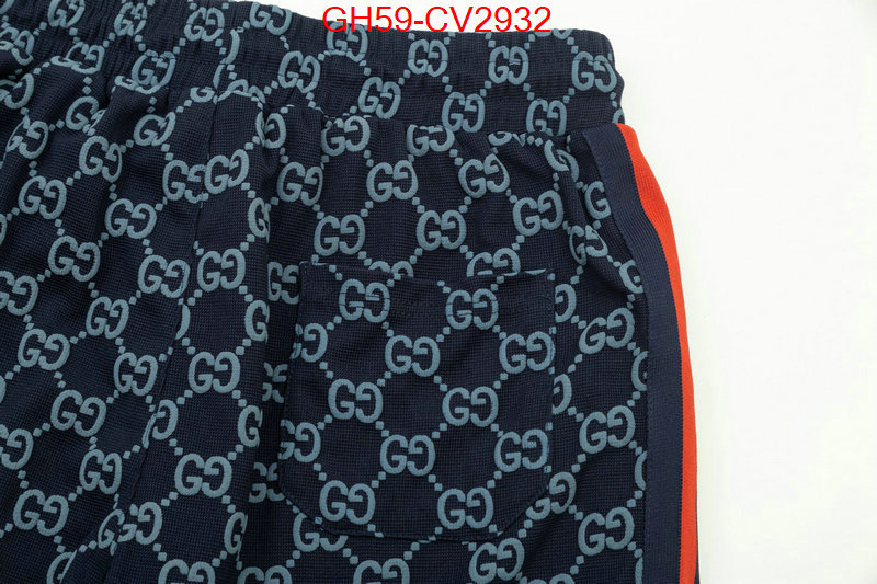 Clothing-Gucci wholesale replica shop ID: CV2932 $: 59USD