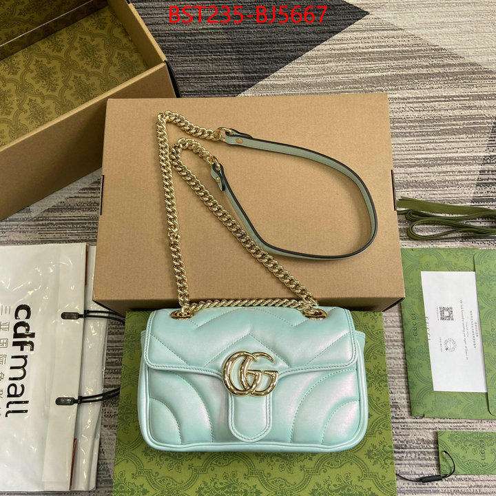 Gucci Bags(TOP)-Marmont fashion replica ID: BJ5667 $: 235USD,