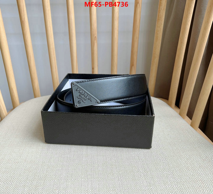Belts-Prada buy high-quality fake ID: PB4736 $: 65USD