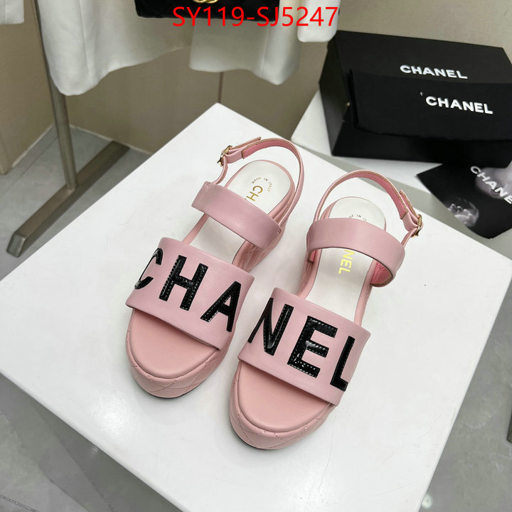 Women Shoes-Chanel what are the best replica ID: SJ5247 $: 119USD