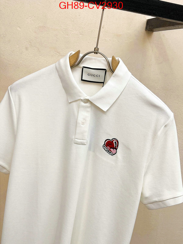 Clothing-Gucci replica 2024 perfect luxury ID: CV2930 $: 89USD