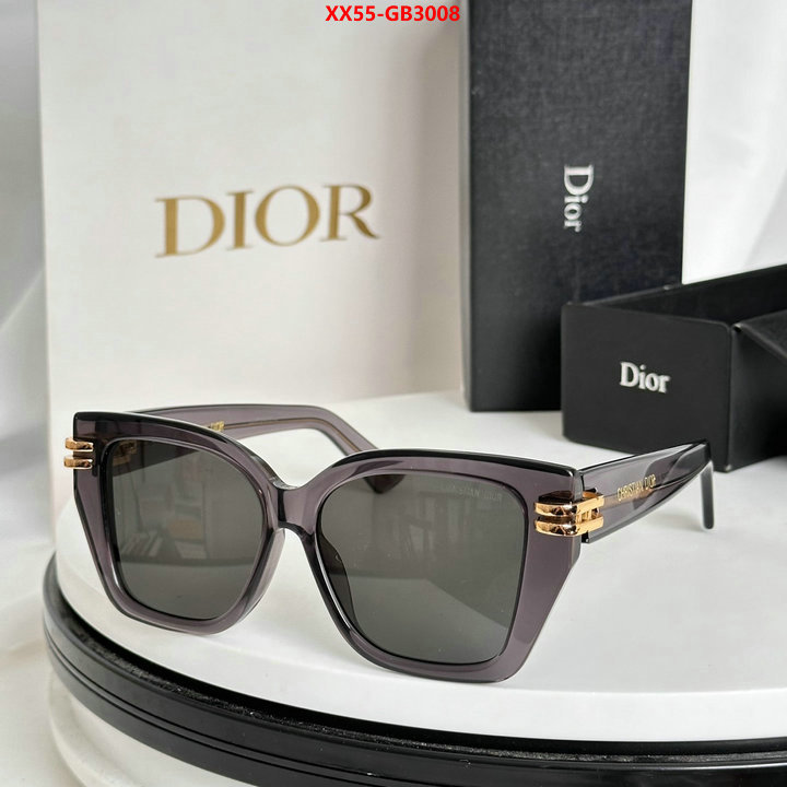 Glasses-Dior top quality designer replica ID: GB3008 $: 55USD