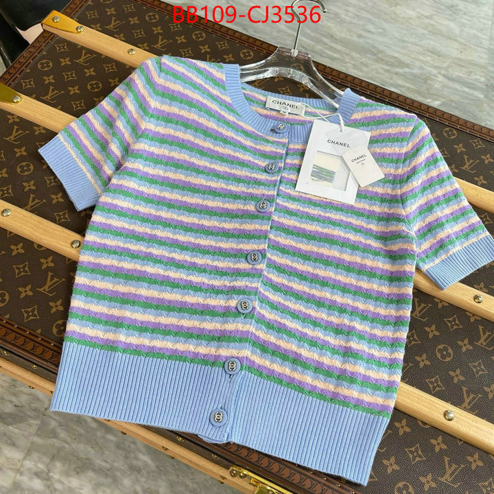 Clothing-Chanel replica shop ID: CJ3536 $: 109USD