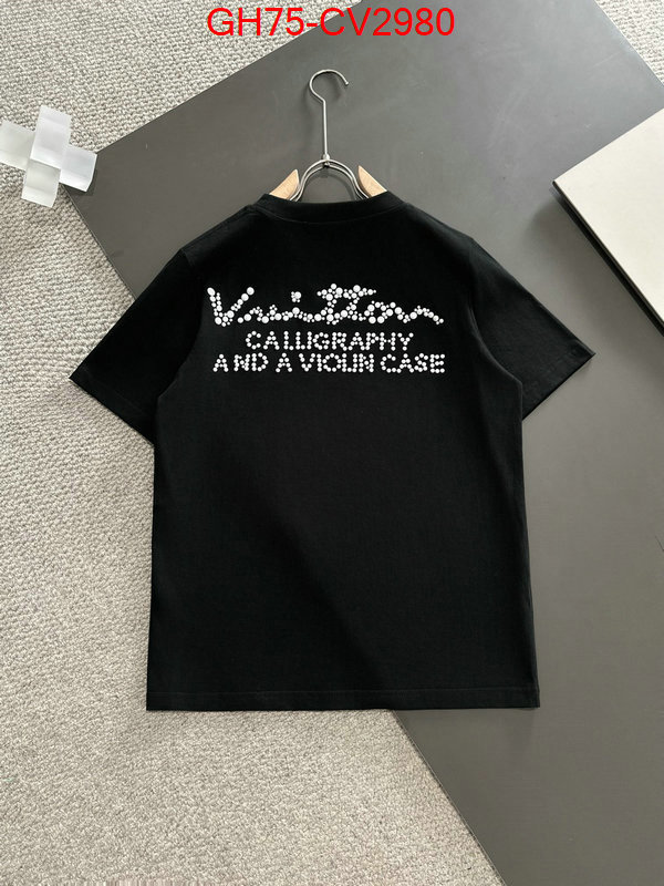 Clothing-LV shop cheap high quality 1:1 replica ID: CV2980 $: 75USD