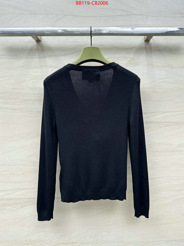 Clothing-Gucci luxury fashion replica designers ID: CB2006 $: 119USD
