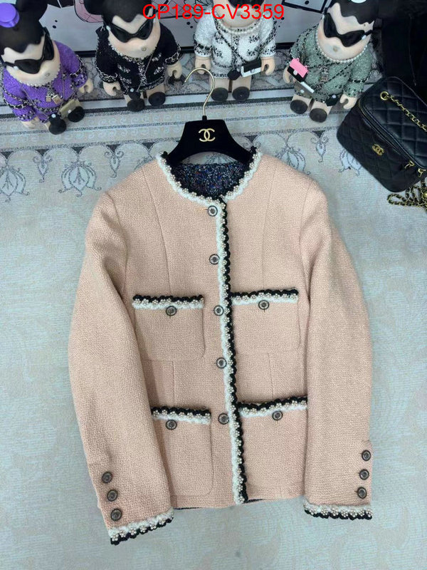 Clothing-Chanel 2024 aaaaa replica 1st copy ID: CV3359 $: 189USD