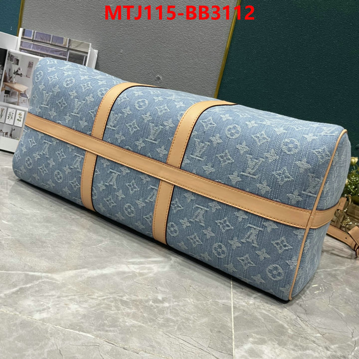 LV Bags(4A)-Keepall BandouliRe 45-50- fake cheap best online ID: BB3112 $: 115USD,