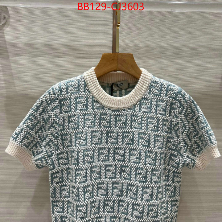 Clothing-Fendi perfect replica ID: CJ3603 $: 129USD