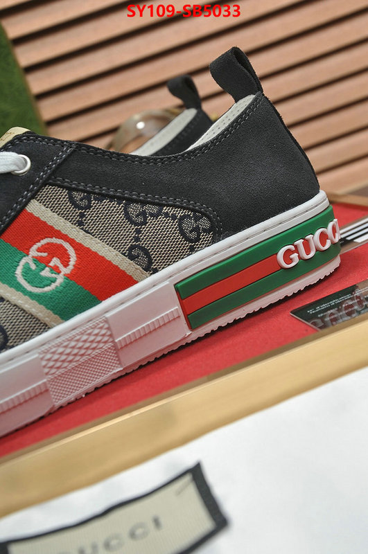 Men Shoes-Gucci fake aaaaa ID: SB5033 $: 109USD