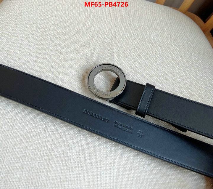 Belts-Burberry replicas ID: PB4726 $: 65USD